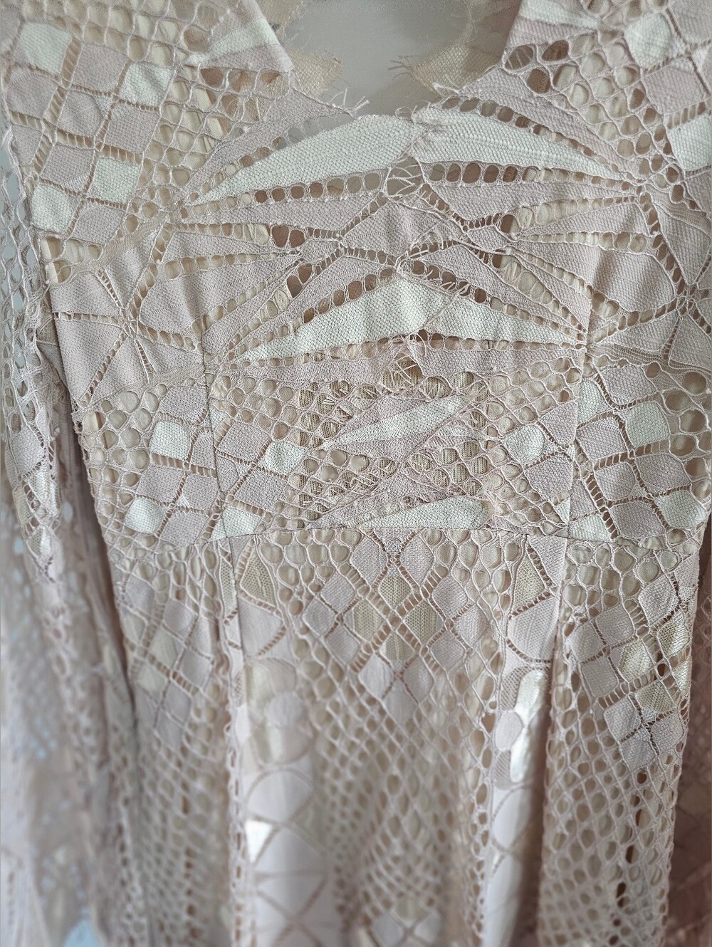 FREE PEOPLE Women Deco Lace Mini Combo Dress | Size 4 NWOT - Picture 6 of 15